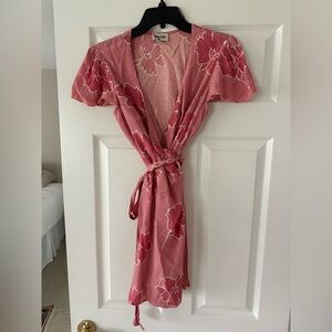 Show Me Your MuMu Pink Floral Mini Dress